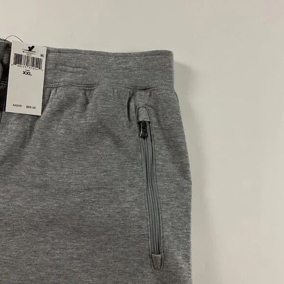 Polo Ralph Lauren Shorts Mens XXL Gray Sweat Athletic Zip Pocket Terry Drawsting - Picture 6 of 14
